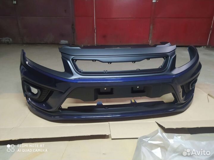 Бампер передний Гранта xmug Спорт