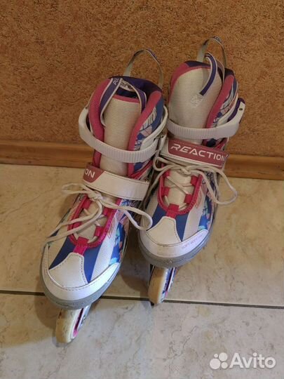 Роликовые коньки раздвижные 36-41