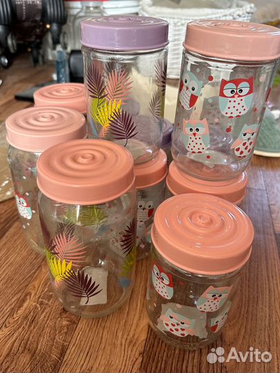 Набор емкостей для хранения сыпучих