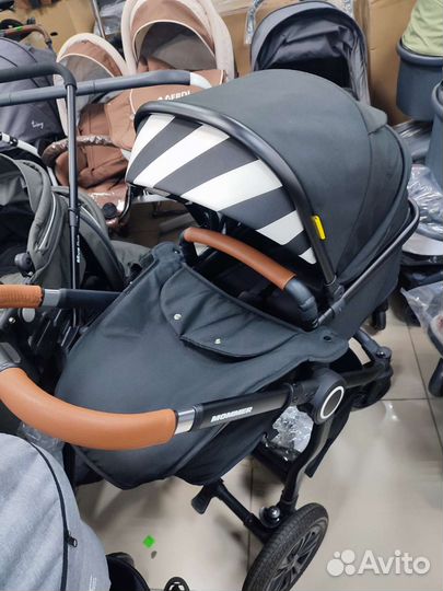 Коляска трансформер mommer. 3в1.черный