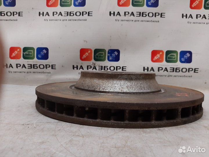 Тормозной диск передний левый Audi Q7 4LB 4.2 2006