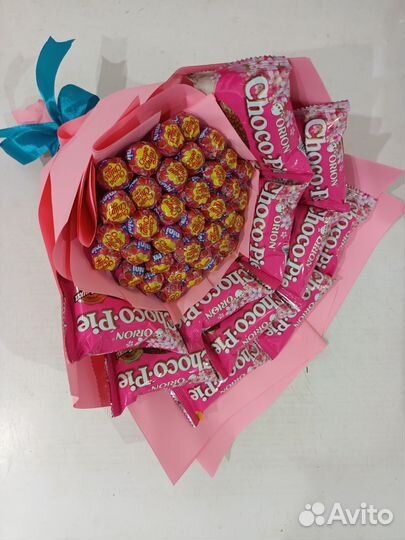 Букет из чупа чупсов