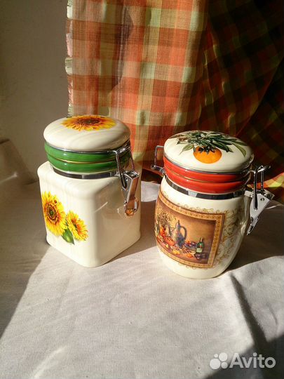 Ёмкости с плотной крышкой Керамика Новые