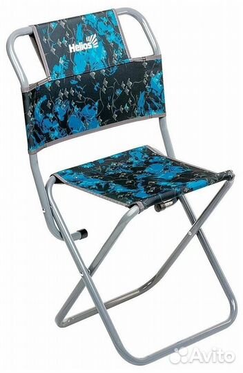 Стульчик туристический со спинкой Shark