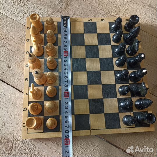 Шахматы СССР деревянные обиходные