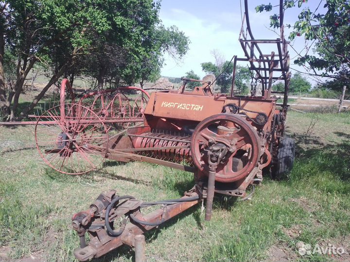 Пресс-подборщик Киргизстан ППЛ-Ф-1.6, 1990