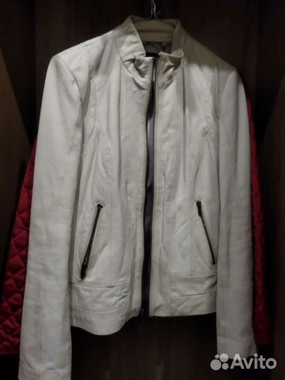 Куртка кожаная женская 40 42