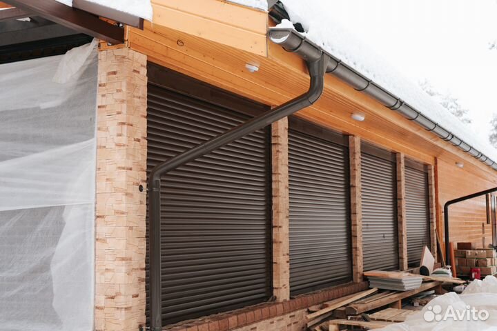 Ворота гаражные рулонные Alutech отсрочка банка