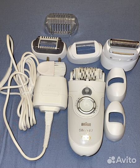 Эпилятор braun silk epil 7 для воды и сухой кожи