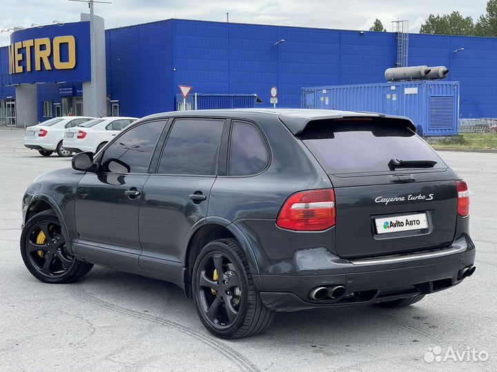 Porsche Cayenne Turbo 4.8 AT, 2007, 191 600 км