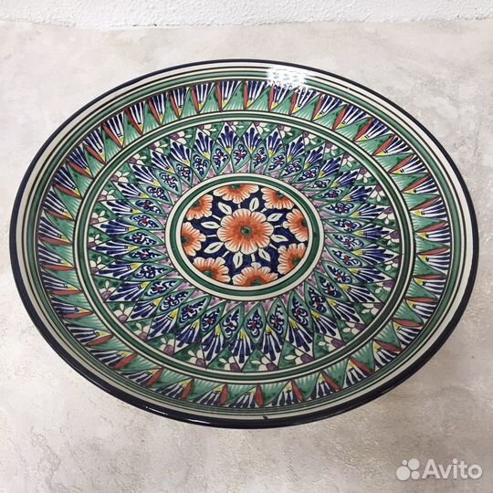 Блюдо для плова 32 см Мехроб синий