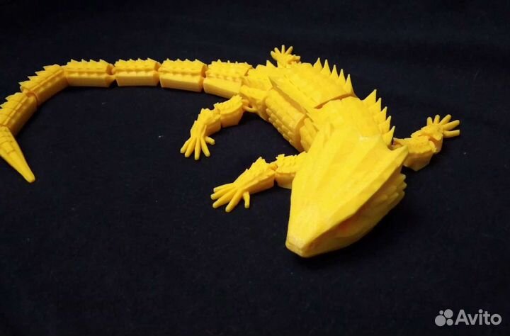 Игрушка Ящер подвижная