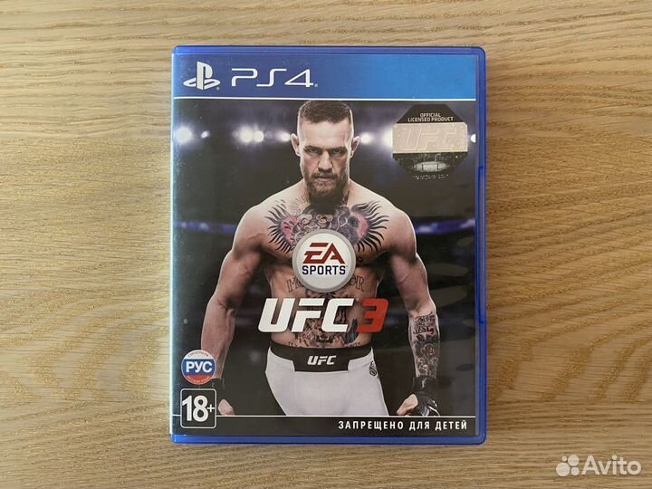 UFC 4 ps4 / Диски на ps4 ufc 4