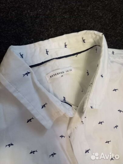 Рубашка белая reserved