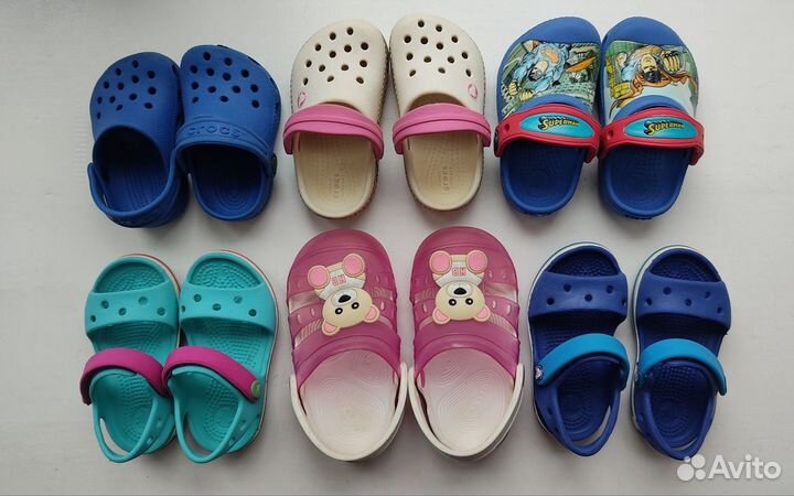 Сабо сандалии crocs c2-3. c4-5. c6. c8