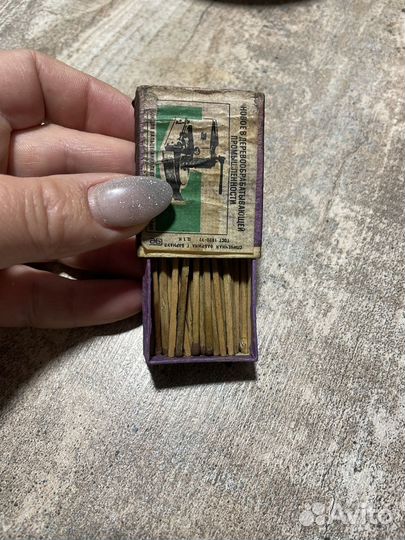 Спички времён СССР