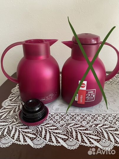 Термос-кувшин emsa samba 1 л стекло