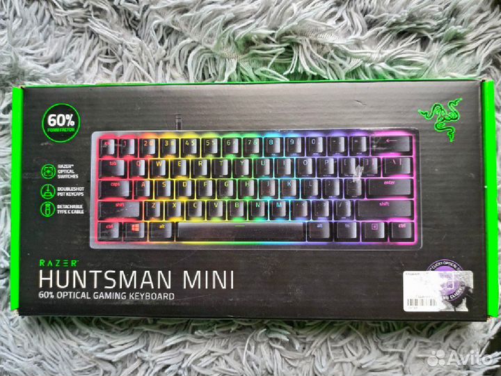 Механическая клавиатура razer huntsman mini