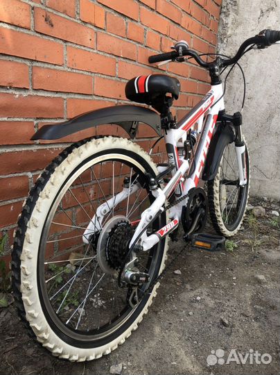 Подростковый, лёгкий, двухподвес Stels 290, 20