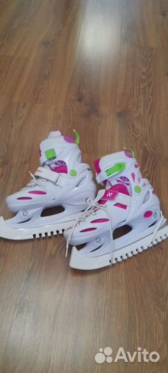 Коньки nordway детские раздвижные