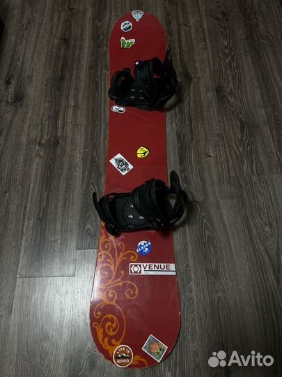 Сноуборд снаряга своя. Крепления,ботинки в идеале