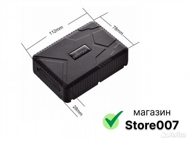 Магнитный GPS-трекер tkstar TK915, 10000mAh