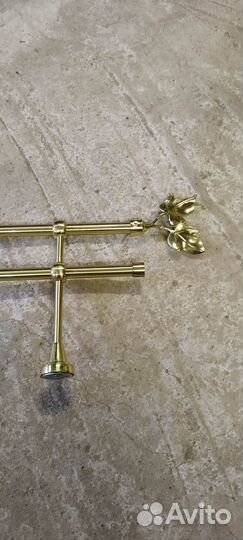 Карнизы для штор двухрядный