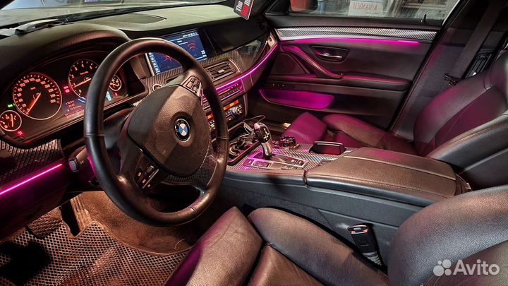 Bmw контурная подсветка салона ambient