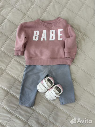 Пакет вещей для девочки 74