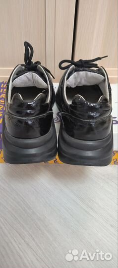 Ботинки женские (кожаные кроссовки)