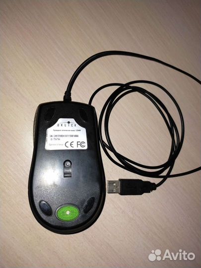 Мышь проводная oklick