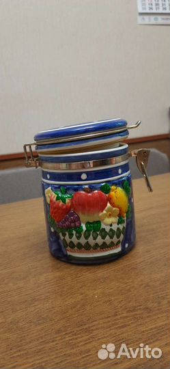 Банка для сыпучих керамика