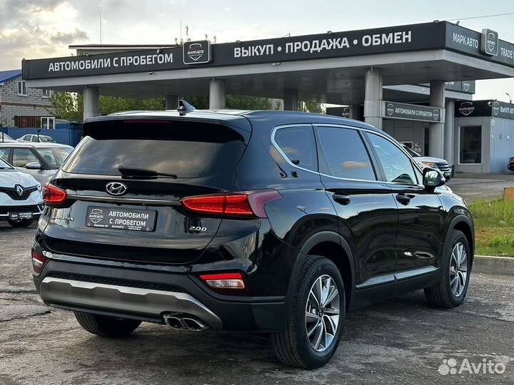 Hyundai Santa Fe 2.0 AT, 2018, 79 390 км