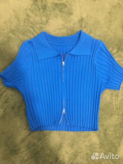 Кроп-топ на молнии