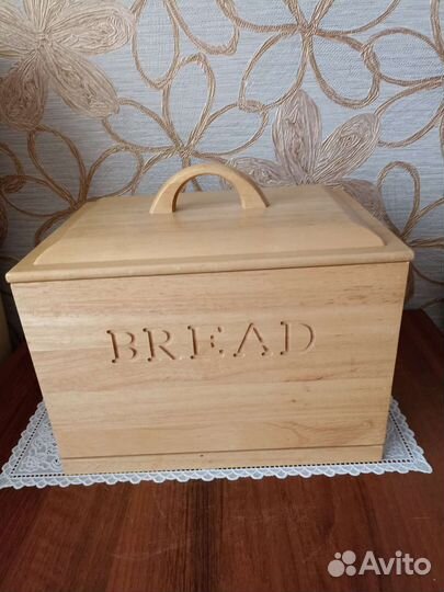 Хлебница деревянная новая