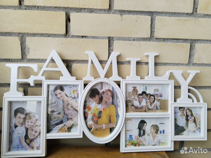 Фоторамка коллаж family