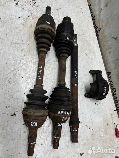 Вал привод правый Chevrolet epica v250 x20d1 МКПП