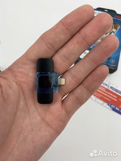 Петличный беспроводной микрофон для iPhone