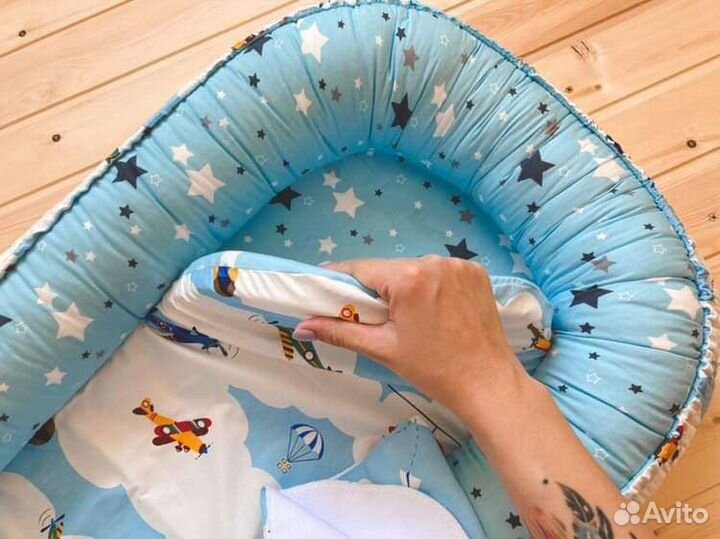 Кокон гнездышко для новорожденных