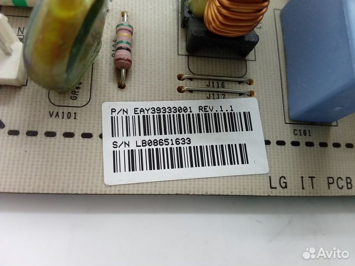 Блок питания EAX39331101/8 EAY39333001 телевизора