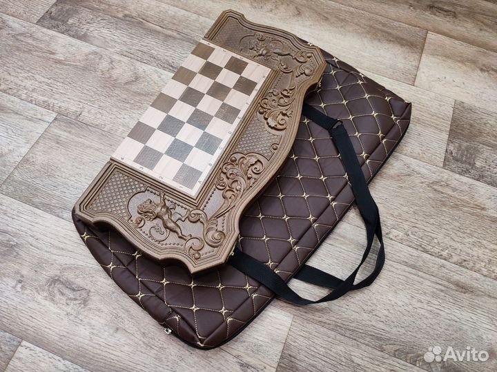 Шахматы нарды шашки 3 в 1