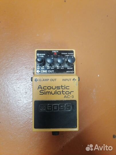 Гитарная педаль boss Acoustic Simulator ac-3