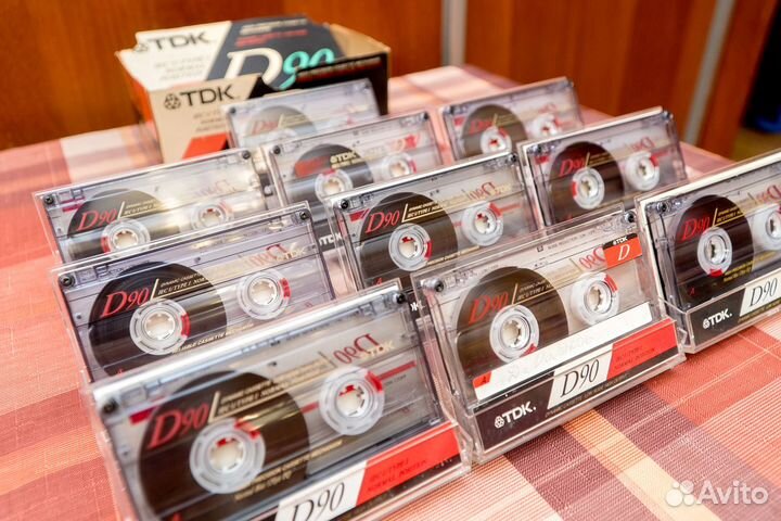 Блок TDK D90 состояние новых 10 шт Japan