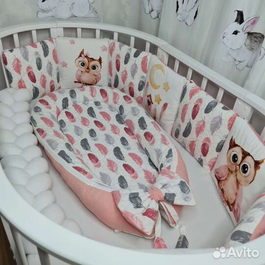 Бортики, кокон,одеяло,набор для защиты