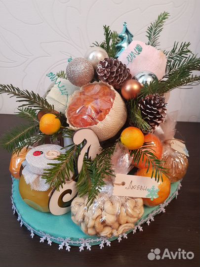 Подарочные боксы. Орехи, сухофрукты