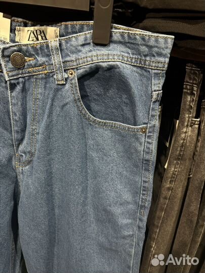 Мужские джинсы бананы Zara