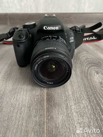 Фотоаппарат canon eos 600d