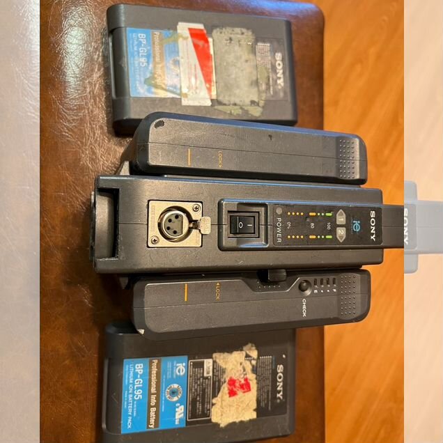Зарядка, Батареи и Монитор для sony betacam