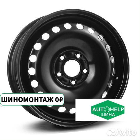 Tzsk Focusiii Mondeo R16 5X108 ET50 D63.3 Black