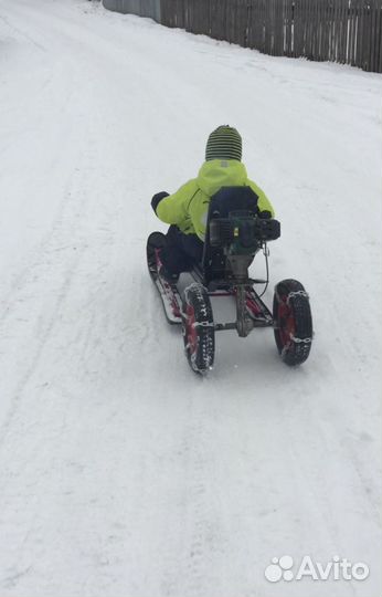 Снегокат с мотором